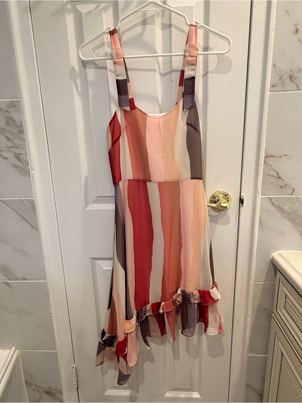 Petite Studio Quinn Multi colored Asymmetrical Dress Size XXS